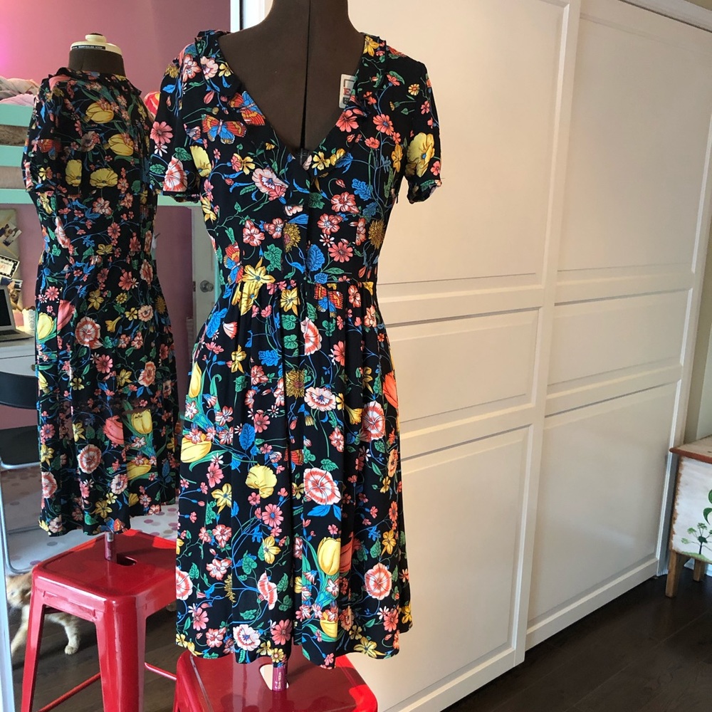 Anthropology Maeve Tea Dress